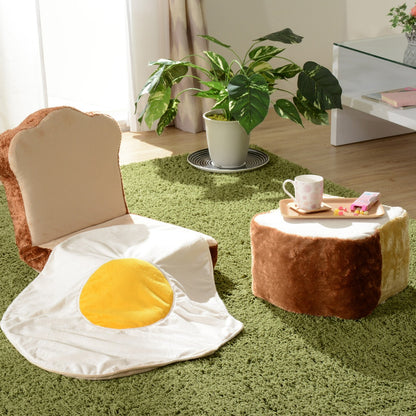 【CELLUTANE】PN1 吐司和室椅 (加蛋 / 發黴 / 烤吐司 / 吐司) 單人沙發 單人床墊