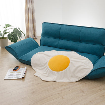 【CELLUTANE】 A613荷包蛋毛毯 日本監製 ( 四季毯 被子 毯子 法蘭絨 嬰兒毯 生日禮物 聖誕節)