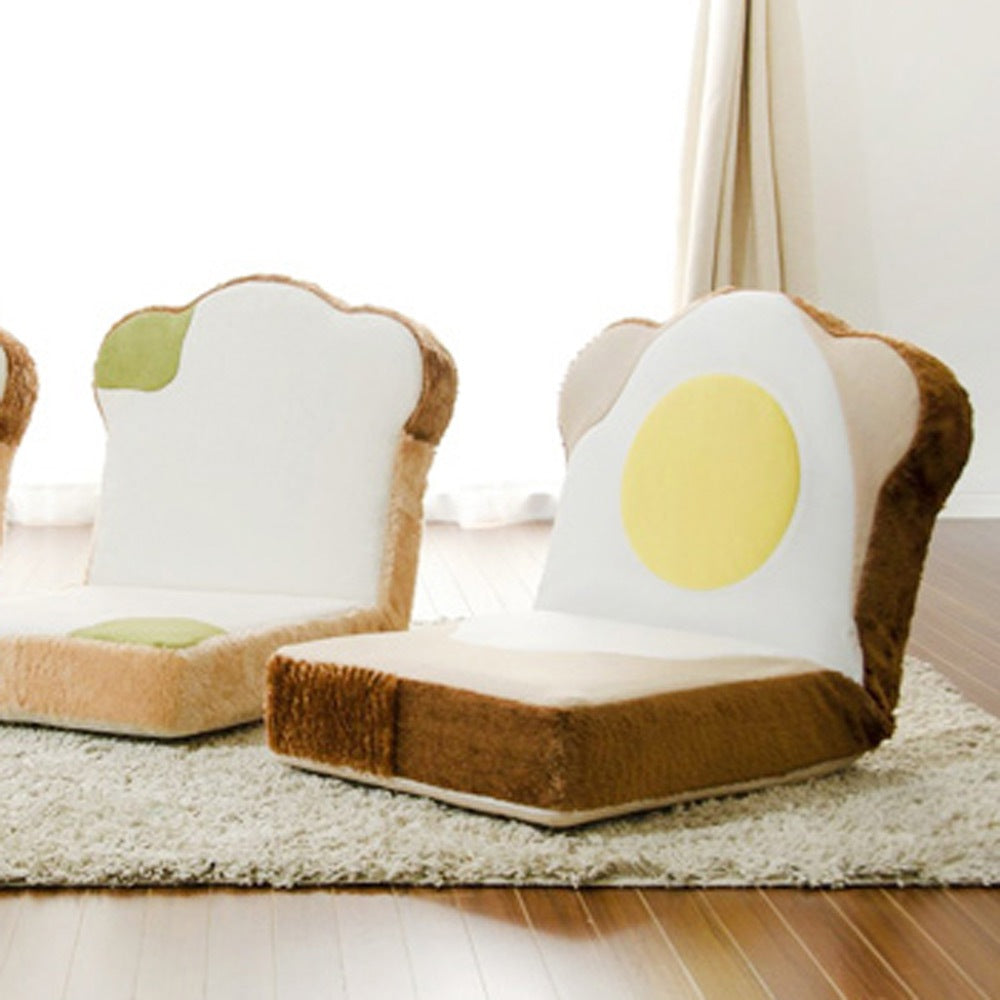 【CELLUTANE】PN1 吐司和室椅 (加蛋 / 發黴 / 烤吐司 / 吐司) 單人沙發 單人床墊