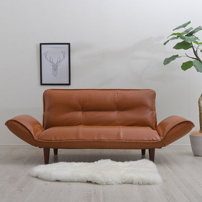 【CELLUTANE】 A01雙人沙發加長型(2P) [皮革/燈芯絨] 日本製 平價沙發 小沙發 沙發床 獨立筒沙發