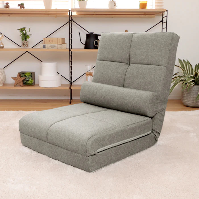 【CELLUTANE】 A1243 好收納沙發折疊床｜日本進口｜ 14段調節｜(附靠枕墊) 和室椅 沙發床 摺疊椅 沙發