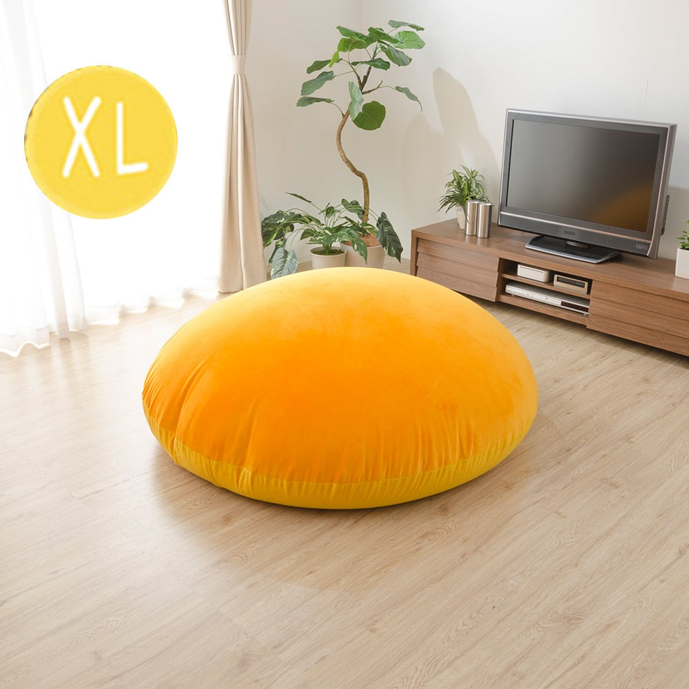 【CELLUTANE】荷包蛋地毯 (蛋白地毯+蛋黃抱枕) 地墊 腰靠 靠枕 地毯 床邊地毯 臥室地毯 客廳地毯