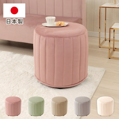 【CELLUTANE】A1239 絲絨圓形椅凳 茶几 / 圓凳 / 穿鞋椅 / 玄關凳 / 小凳子