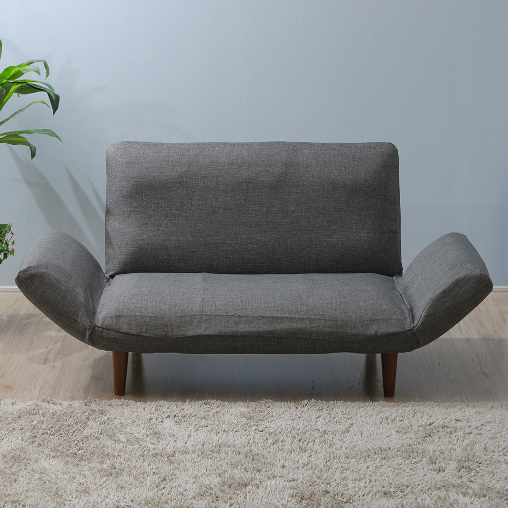 【CELLUTANE】可拆洗 日本製 獨立筒彈簧 A01雙人沙發加長型(2P) [棉麻材質]摺疊床沙發 布沙發 地板沙發