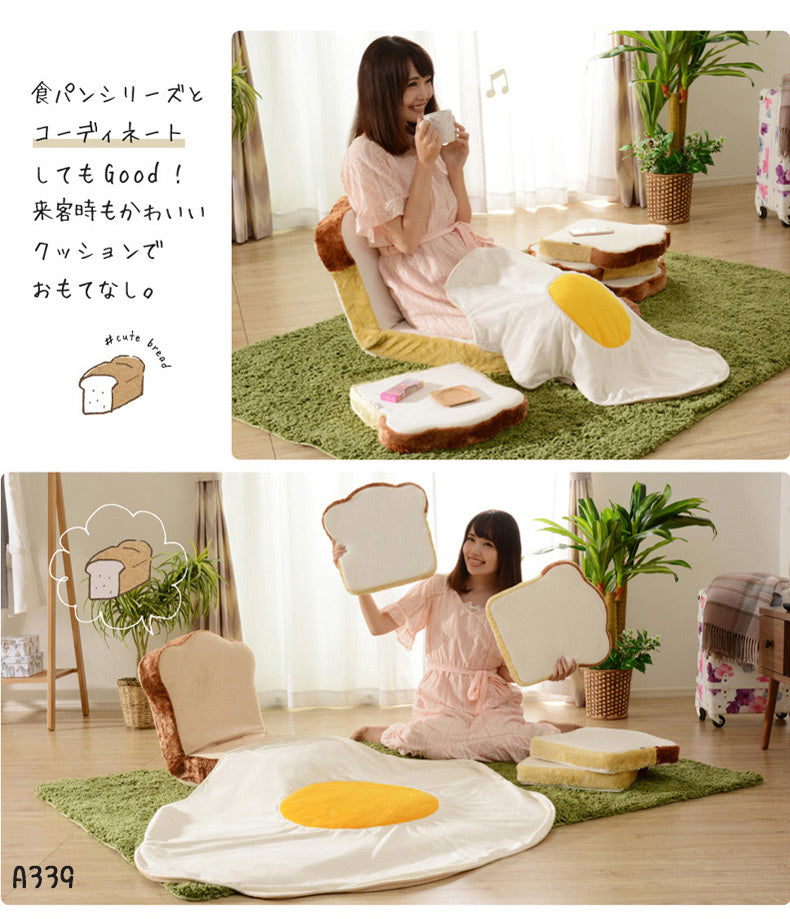 【CELLUTANE】A339 A434 吐司椅坐墊 厚片吐司 式坐墊 塌塌米 低迴彈 低發反泡綿