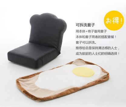 【CELLUTANE】PN1 吐司和室椅 (加蛋 / 發黴 / 烤吐司 / 吐司) 單人沙發 單人床墊