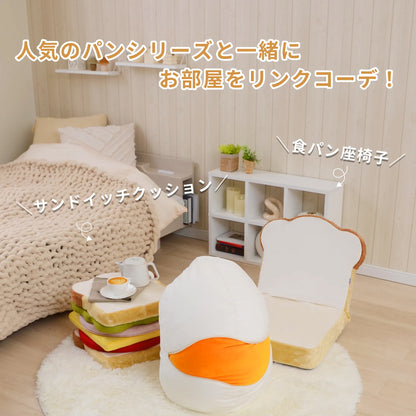 【CELLUTANE】A704 溏心蛋抱枕 雞蛋抱枕 / 靠墊 / 坐墊 / 椅墊 / 腳靠墊 / 擺件 / 居家擺設