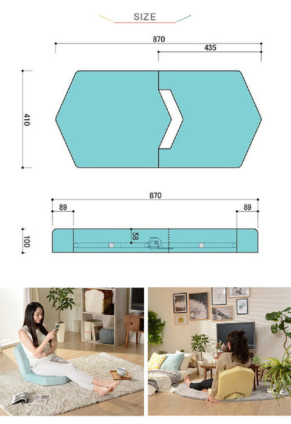 【CELLUTANE】 A897 METO馬卡龍和室椅 單人沙發 沙發椅 日式沙發 坐墊 日本製14階段調節器