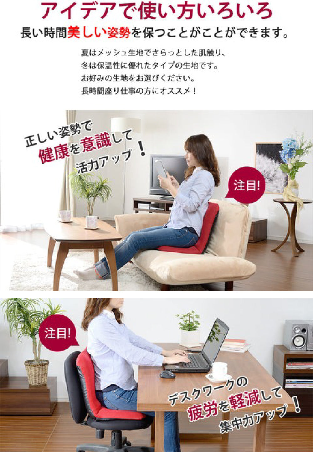 【CELLUTANE】A453 A454 A455 美姿高背和室椅 可拆洗 腰靠 軟墊 矯正坐姿 美姿椅 護腰椅