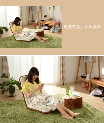 【CELLUTANE】A562 和室椅椅子 日本製 14段調節器 人體工學設計 快拆布套設計